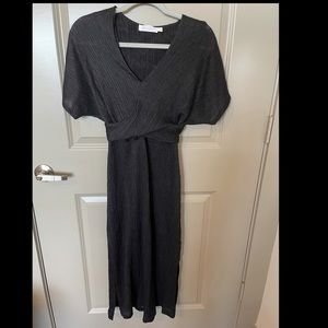 Beautiful solid Black Maxi